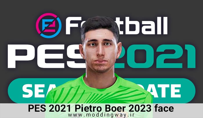 فیس Pietro Boer برای PES 2021