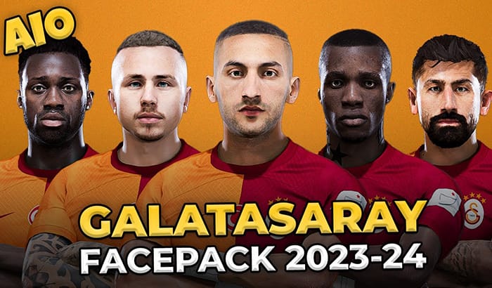 فیس پک Galatasaray 23/24 برای PES 2021