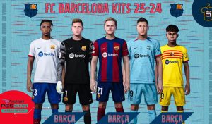 کیت پک 23/24 Barcelona برای PES 2021