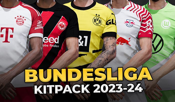 کیت پک 23/24 Bundesliga Season برای PES 2021