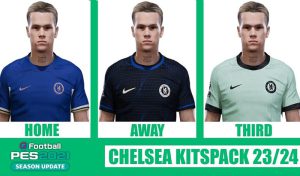 کیت پک 23/24 Chelsea برای PES 2021
