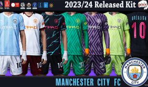 کیت پک 23/24 Manchester City برای PES 2021