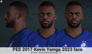 فیس Kevin Yamga برای PES 2017