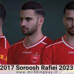 فیس Soroosh Rafiei برای PES 2017