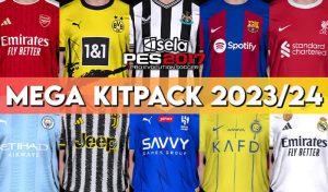 کیت پک Mega Kitpack 2024 v2 برای PES 2017