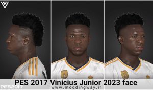 فیس Vinicius Junior برای PES 2017