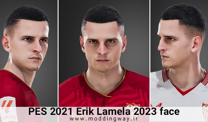 فیس Erik Lamela برای PES 2021