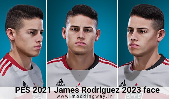 فیس James Rodriguez برای PES 2021