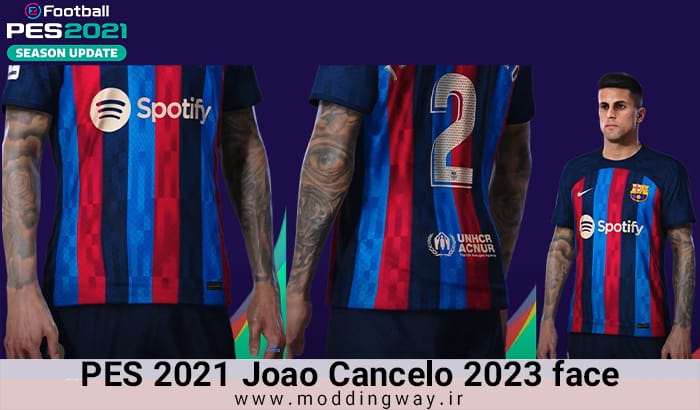 فیس Joao Cancelo برای PES 2021
