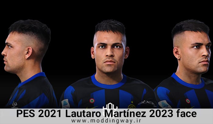 فیس Lautaro Martínez برای PES 2021