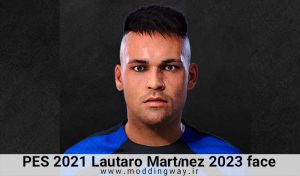 فیس Lautaro Martínez برای PES 2021