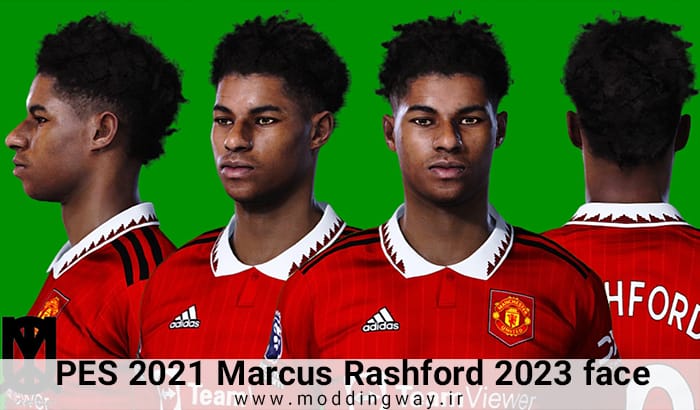 فیس Marcus Rashford برای PES 2021