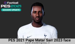 فیس Pape Matar Sarr برای PES 2021