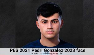فیس Pedri Gonzalez برای PES 2021
