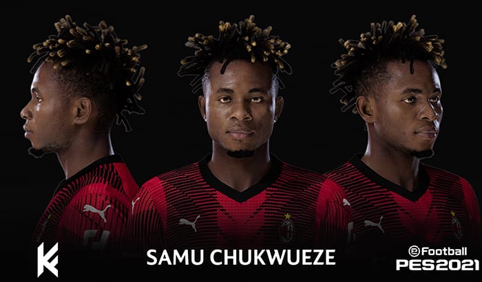 فیس Samuel Chukwueze برای PES 2021
