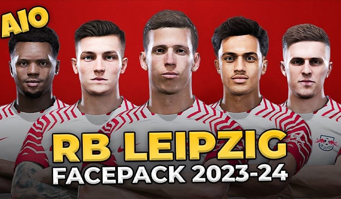 فیس پک RB Leipzig 23/24 برای PES 2021