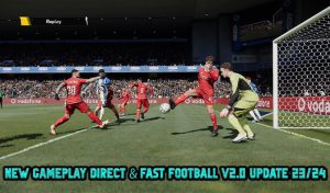 گیم پلی Fast Football v2 برای PES 2021