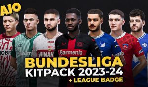 کیت پک 23/24 Bundesliga Season برای PES 2021