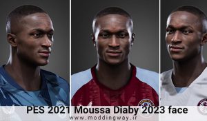 فیس Moussa Diaby برای PES 2021