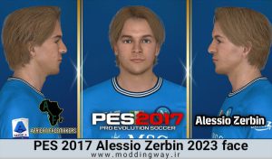 فیس Alessio Zerbin برای PES 2017