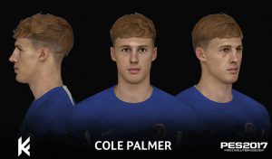 فیس Cole Palmer برای PES 2017