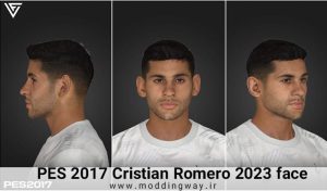 فیس Cristian Romero برای PES 2017