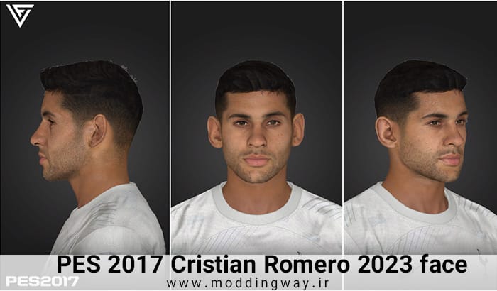 فیس Cristian Romero برای PES 2017