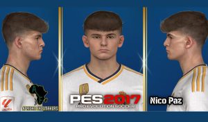 فیس Nico Paz برای PES 2017