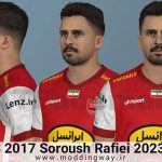 فیس Soroosh Rafiei v2 برای PES 2017