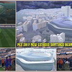 استادیوم Santiago Bernabeu 2024 برای PES 2017
