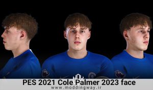 فیس Cole Palmer برای PES 2021 - آپدیت 30 آبان 1402