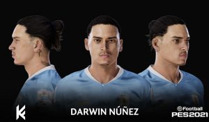 فیس Darwin Núñez برای PES 2021