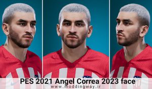 فیس Angel Correa برای PES 2021