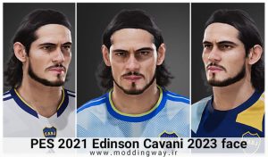 فیس Edinson Cavani برای PES 2021 - آپدیت 5 آذر 1402