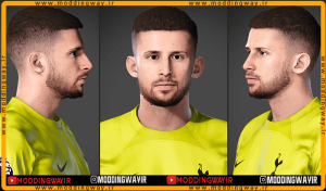 فیس Guglielmo Vicario برای PES 2021 - آپدیت 9 آذر 1404