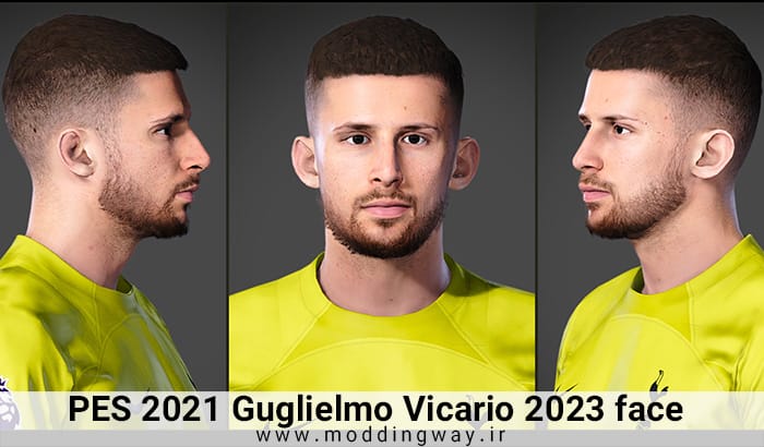 فیس Guglielmo Vicario برای PES 2021