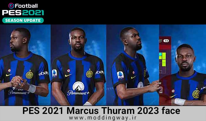 فیس Marcus Thuram برای PES 2021