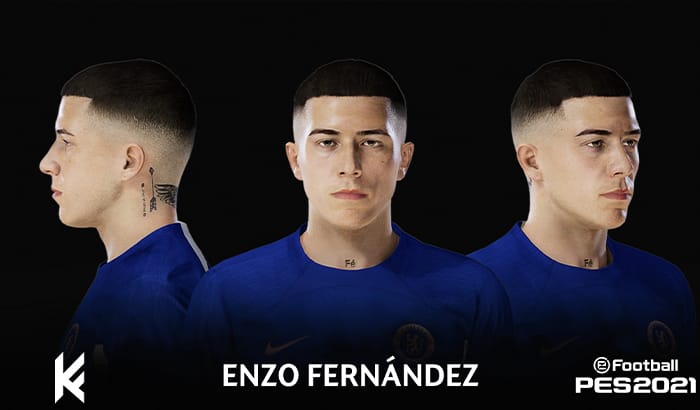 فیس Enzo Fernández برای PES 2021