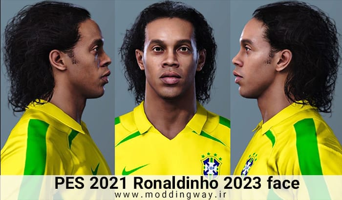 فیس Ronaldinho برای PES 2021