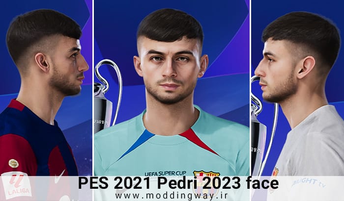 فیس Pedri برای PES 2021 - آپدیت 7 آذر 1402