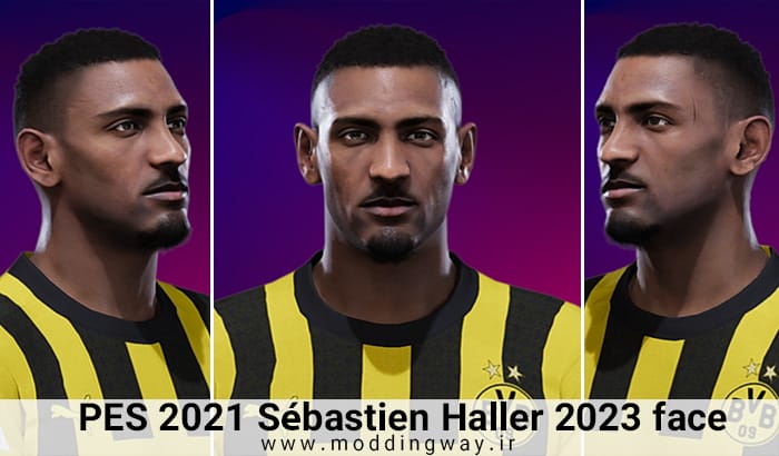 فیس Sébastien Haller برای PES 2021 - آپدیت 6 آذر 1402