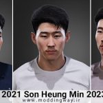 فیس Son Heung Min برای PES 2021 - آپدیت 6 آذر 1402