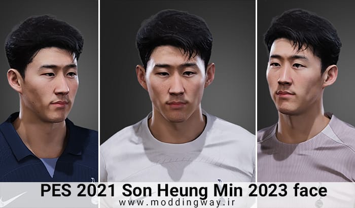 فیس Son Heung Min برای PES 2021 - آپدیت 6 آذر 1402
