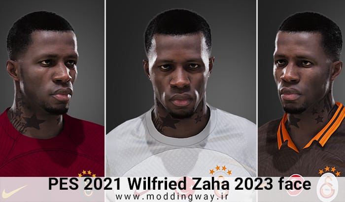 فیس Wilfried Zaha برای PES 2021 - آپدیت 27 آبان 1402