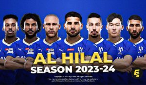 فیس پک Al Hilal 23/24 برای PES 2021