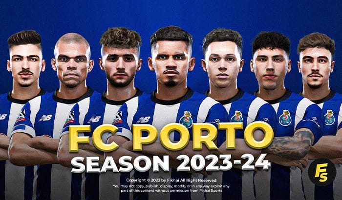 فیس پک FC Porto 23/24 برای PES 2021