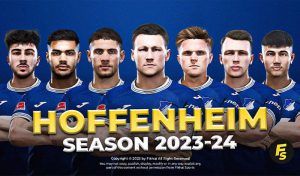 فیس پک Hoffenheim 23/24 برای PES 2021