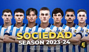 فیس پک Real Sociedad 23/24 برای PES 2021