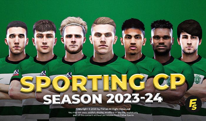فیس پک Sporting CP 23/24 برای PES 2021