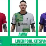 کیت پک 23/24 Liverpool FC برای PES 2021